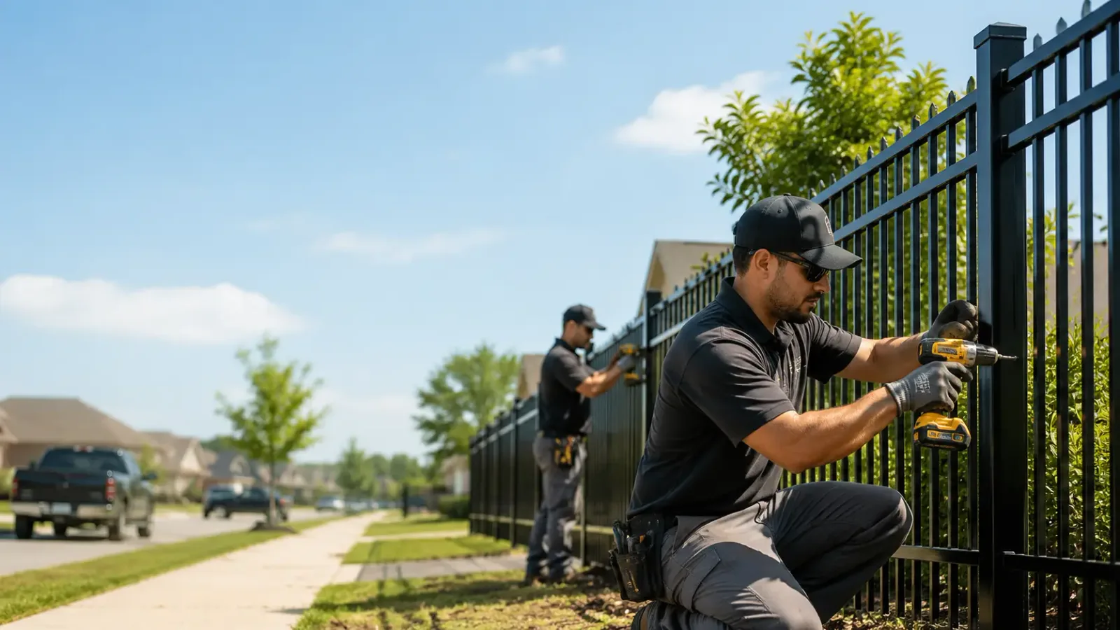 Metal Fence Installation in Henry, IL
